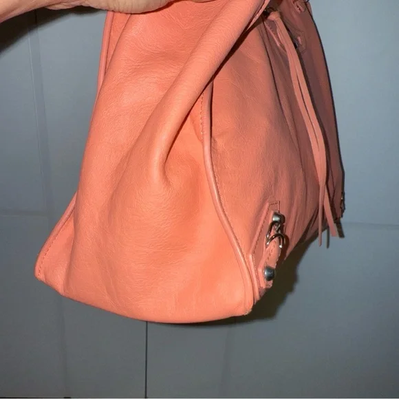 Balenciaga Papier Coral Pink Tote Bag - Picture 4 of 11